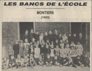 Ecole Montiers 1933